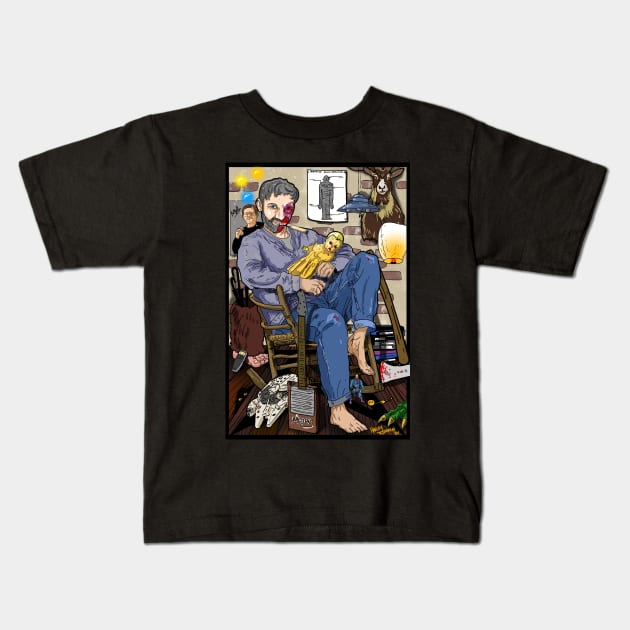 Ryle Russen Kids T-Shirt by Unbelievers Podcast